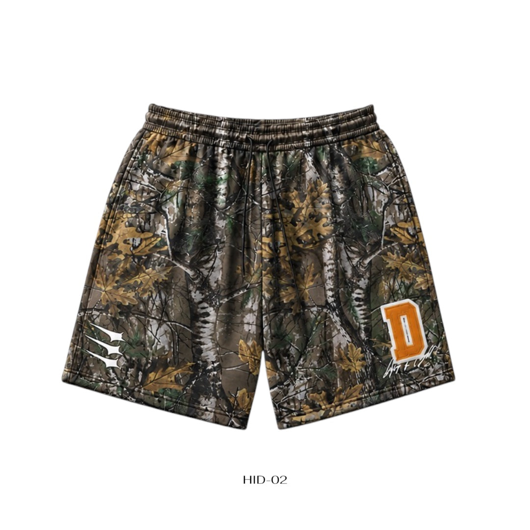 CAMO SHORTS (Day & Night) PRE ORDER SALE