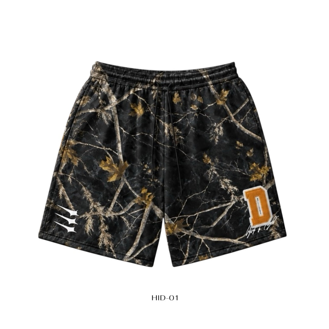 CAMO SHORTS (Day & Night) PRE ORDER SALE